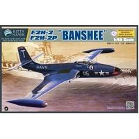 KITTY HAWK KH80131 F2H-2/F2H-2P BANSHEE 1/48 SCALE PLASTIC MODEL KIT