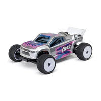 LOSI MICRO-T 1/28 2WD RC STADIUM TRUCK, RTR, SILVER AND PINK LOS-1392T2
