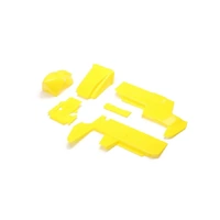 LOSI LOS-2854 BODY PANEL SET YELLOW 22S SPRINT CAR