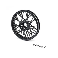 LOSI LOS46000 FRONT BLACK WHEEL SET PROMOTO-MX