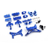 YEAH RACING LSMB-S01DB BLUE ALUMINIUM ESSENTIALS CONVERSION KIT FOR LOSI 1/24 MICRO-B 2WD BUGGY/ 1/28 MICRO-T TRUGGY