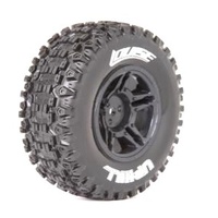 LOUISE RC L-T3223SBM SC-UPHILL 1/10 SHORT COURSE  MOUNTED SOFT TYRES –17MM HEX FOR ARRMA SENTON 6S