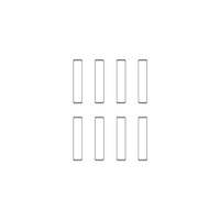 MJX M20101 WHEEL HEX PINS 8 PIECES PER PACK