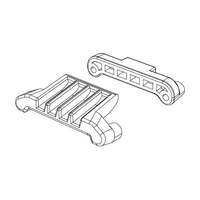 MJX 16208 F/R BODY PILLARS