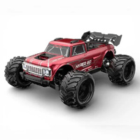 MJX HYPER GO 10210 MONSTER TRUCK RED 1/10 SCALE 4WD BRUSHLESS RC CAR READY TO RUN (INCLUDES BATTERY & CHARGER)