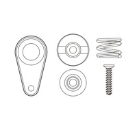 MJX 14702B SERVO SAVER FOR 14209 & 14210
