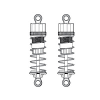 MJX 16500R OIL FILLED SHOCK SET ( RED ) FOR  MJX 16208-16210