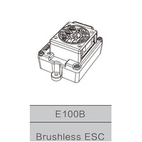 MJX E100B BRUSHLESS ESC FOR 10208 100A WITH FAN AND XT60 PLUG