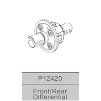 MJX P12420 FRONT AND REAR DIFFERENTIALS