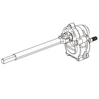 MJX P8HSB04 LEFT REAR PORTAL AXLE SHAFT ASSEMBLY - SUITS MJX ALLROCK H8H