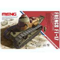 MENG TS-008 FRENCH FT-17 LIGHT TANK (CAST TURRET)1/35 SCALE PLASTIC MODEL KIT