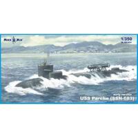 MICROMIR 350-037 USS PARCHE SUBMARINE (SSN-683) 1/350 SCALE PLASTIC MODEL KIT