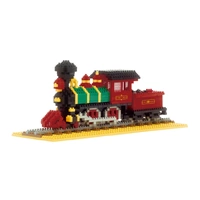 NANOBLOCK STEAM LOCOMOTIVE DELUXE EDITION MICRO BUILDING BLOCK 2420 PIECE