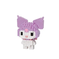 NANOBLOCK SANRIO - KUROMI MICRO BUILDING BLOCK 160 PIECE