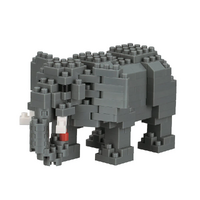 NANOBLOCK AFRICAN ELEPHANT 2 MICRO BUILDING BLOCK 200 PIECE