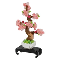 NANOBLOCK SAKURA BONSAI MICRO BUILDING BLOCK 270 PIECE