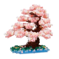 NANOBLOCK DX BONSAI YOSHINO CHERRY MICRO BUILDING BLOCK 990 PIECE