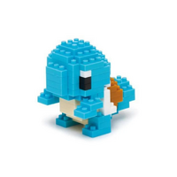 NANOBLOCK POKEMON - SQUIRTLE MICRO BUILDING BLOCK 120 PIECE