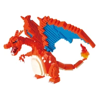 NANOBLOCK POKEMON - CHARIZARD DELUXE MICRO BUILDING BLOCK 860 PIECE