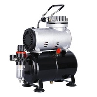 AIR BRUSH COMPRESSOR NHDU-136 WITH 3L TANK