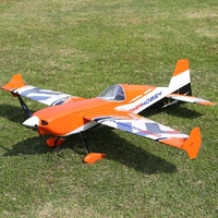 OMPHOBBY EDGE 540 74 WINGSPAN ORANGE ARF VERSION RC BALSA AIRPLANE 3D - BULKY ITEM REQUIRES POSTAGE QUOTE