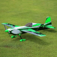 OMPHOBBY EDGE 540 74 WINGSPAN GREEN AND BLACK ARF VERSION RC BALSA AIRPLANE 3D - BULKY ITEM REQUIRES POSTAGE QUOTE