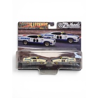 OZ WHEELS XC COBRA BATHURST RACING LEGENDS FSD SERIES 2 TWIN SET 1/64 SCALE DIECAST VEHICLE