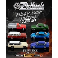 OZ WHEELS FULLY SICK DETAIL SERIES 2 SEALED BOX 12 PIECE ASSORTED 1/64 SCALE DIECAST VEHICLES