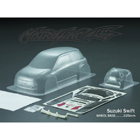 MATRIXLINE PC201027 SUZUKI SWIFT 2 DOOR SPORT 1/10 SCALE CLEAR POLYCARBONATE BODY