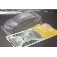 MATRIXLINE PC201305E-1 MITSUBISHI EVOLUTION 1/10 SCALE CLEAR POLYCARBONATE BODY