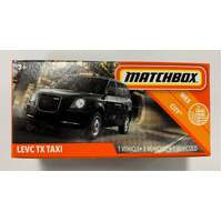 MATCHBOX GKN40 POWER GRABS HERITAGE LEVC TX TAXI 6 OF 100 CITY BOXED