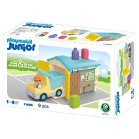 PLAYMOBIL JUNIOR 71686 CONSTRUCTION TRUCK 9PC
