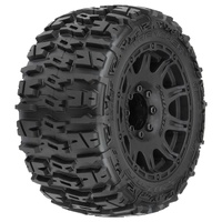 PROLINE TRENCHER LP 3.8IN TYRES MOUNTED ON RAID 8X32 WHEELS, 17MM HEX, FRONT/REAR, PR10175-10