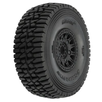 PROLINE 1/7 MIRAGE TT BELTED TYRES MOUNTED ON RAID WHEELS, 2PCS, SUIT MOJAVE, UDR, PRO1022410