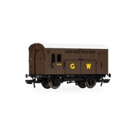 HORNBY R60277 GWR HORSE BOX NO. 604 OO GAUGE MODEL TRAIN ROLLING STOCK