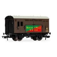HORNBY R60278 BR BERTRAM MILLS CIRCUS HORSE BOX TRUCK W707 OO GAUGE MODEL TRAIN ROLLING STOCK