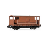 HORNBY R60286 BR EX LMS 20T BRAKE VAN NO. 732350 OO GAUGE MODEL TRAIN ROLLING STOCK