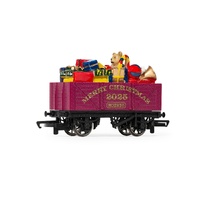 HORNBY R60316 7 PLANK WAGON CHRISTMAS 2025 OO GAUGE MODEL TRAIN ROLLING STOCK