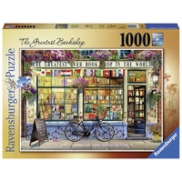RAVENSBURGER 00594 THE GREATEST BOOKSHOP 1000PC JIGSAW PUZZLE