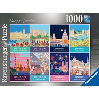 RAVENSBURGER 01683 VINTAGE LONDON 1000PC JIGSAW PUZZLE