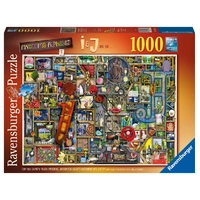 RAVENSBURGER 01720 AWESOME ALPHABET I AND J 1000PC JIGSAW PUZZLE