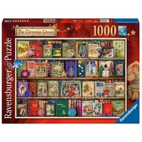 RAVENSBURGER 03243 THE CHRISTMAS LIBRARY 1000PC JIGSAW PUZZLE
