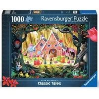 RAVENSBURGER 04158 DEAN MACADAMS CLASSIC TALES HANSEL AND GRETEL 1000PC JIGSAW PUZZLE
