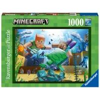 RAVENSBURGER 04219 MINECRAFT MOSAIC 1000PC JIGSAW PUZZLE