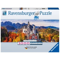 RAVENSBURGER 04455 PANORAMA NEUSCHWANSTEIN CASTLE 1000PC JIGSAW PUZZLE