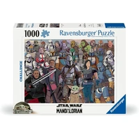 RAVENSBURGER 05360 DISNEY STAR WARS THE MANDALORIAN CHALLENGE 1000PC JIGSAW PUZZLE