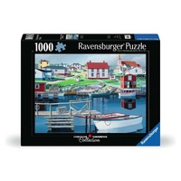 RAVENSBURGER 05582 CANADIAN COLLECTION GREENSPOND HARBOUR PORT DE GREENSPOND 1000PC JIGSAW PUZZLE