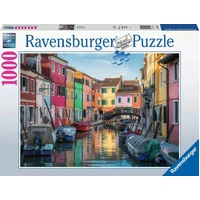 RAVENSBURGER 06237 BURANO ITALY 1000PC JIGSAW PUZZLE