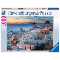 RAVENSBURGER 06633 SANTORINI CINQUE TERRE 1000PC JIGSAW PUZZLE