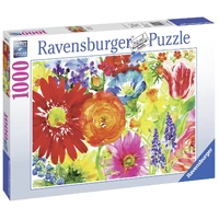 RAVENSBURGER 06718 ABUNDANT BLOOMS 1000PC JIGSAW PUZZLE
